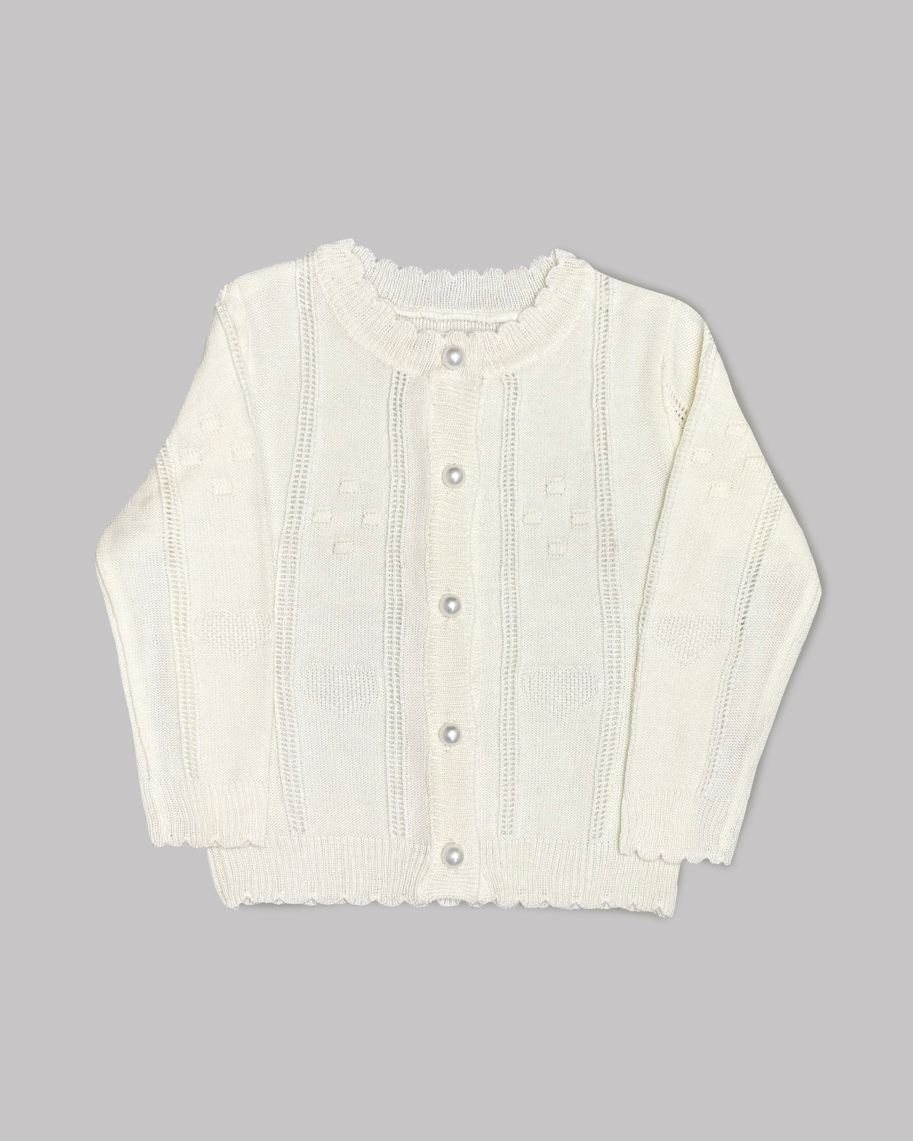 Amora Knit Cardigan in Beige