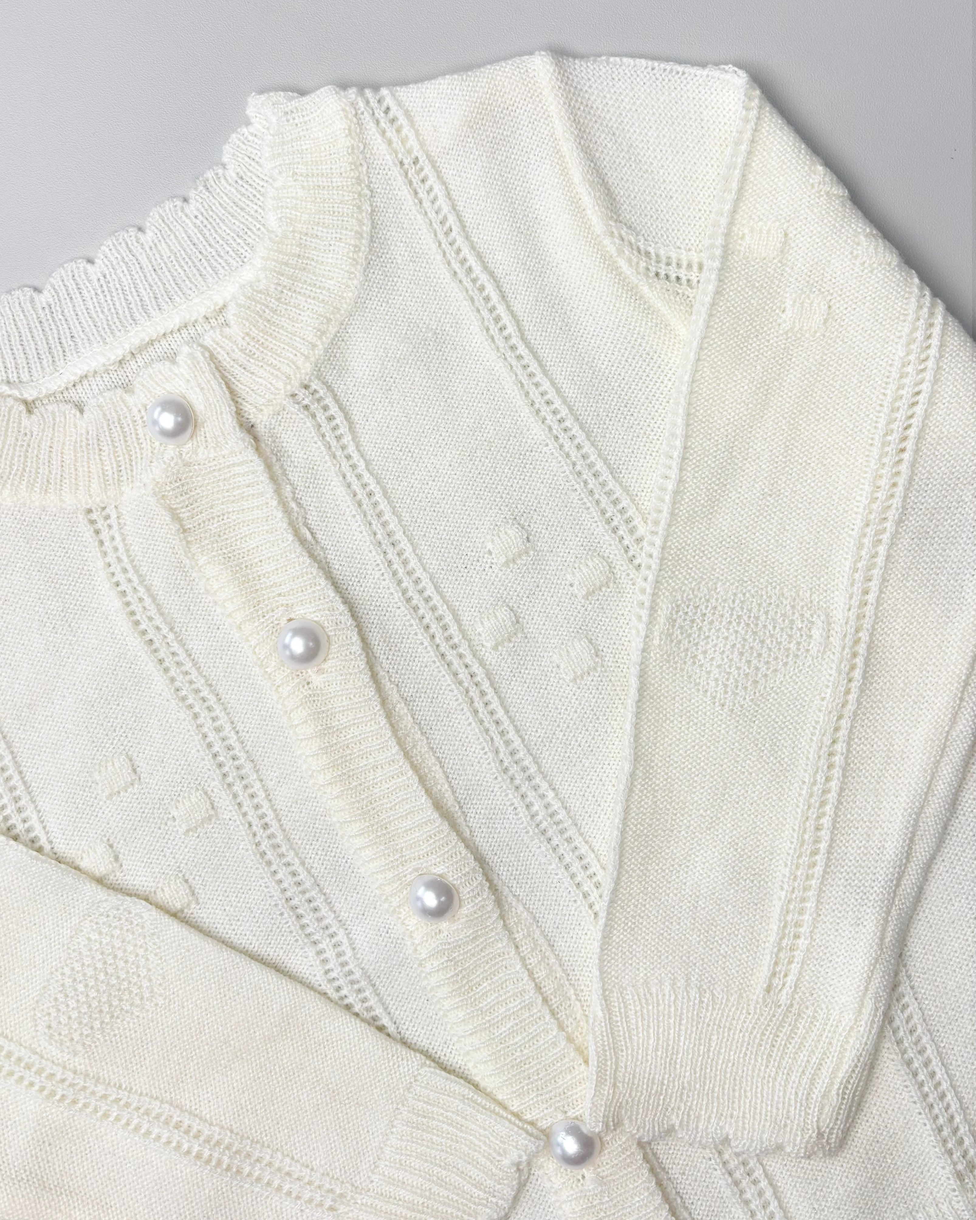 Amora Knit Cardigan in Beige