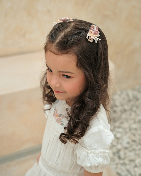 Salma Hairpin in Pink