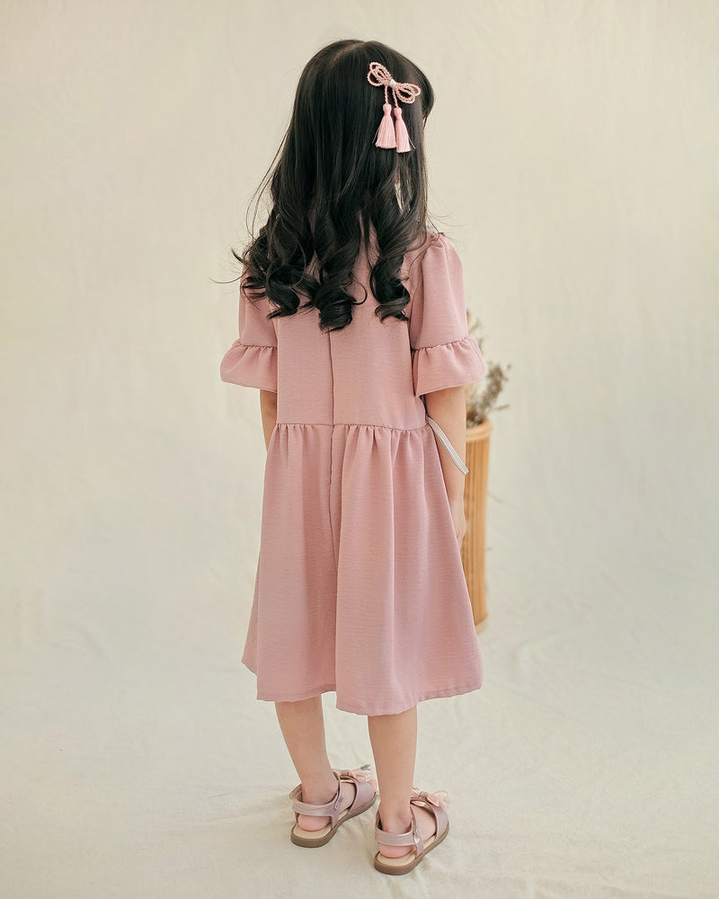 Mae Qipao Dress in Pink