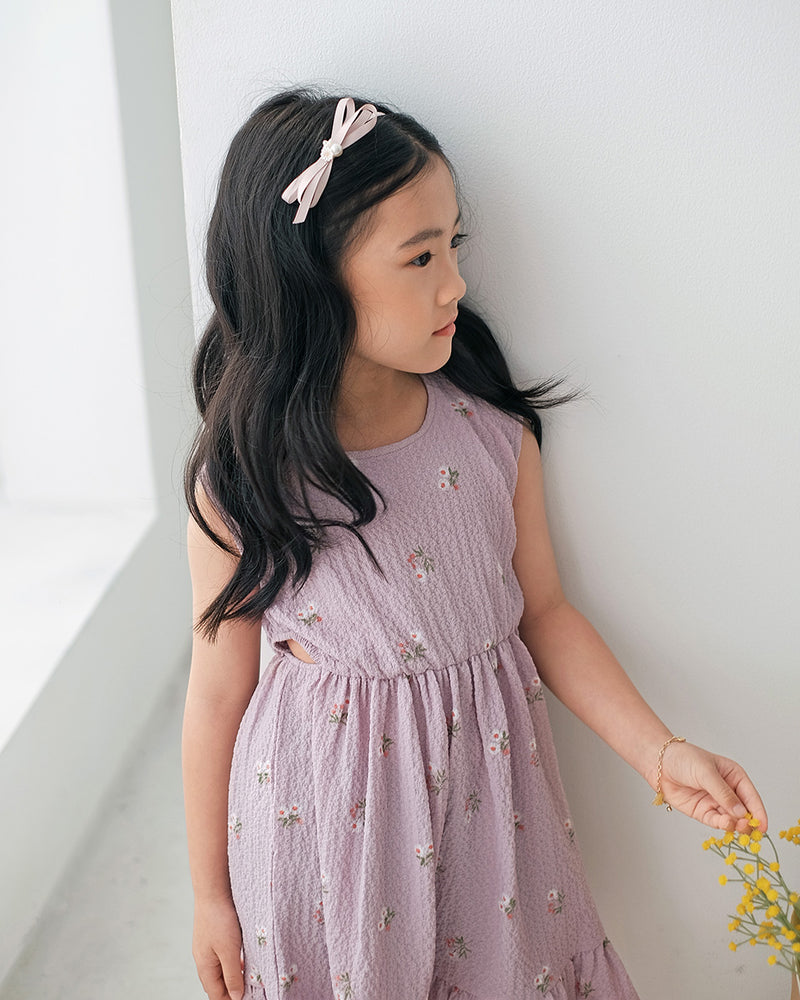 Eoni Crinkle Dress in Lilac