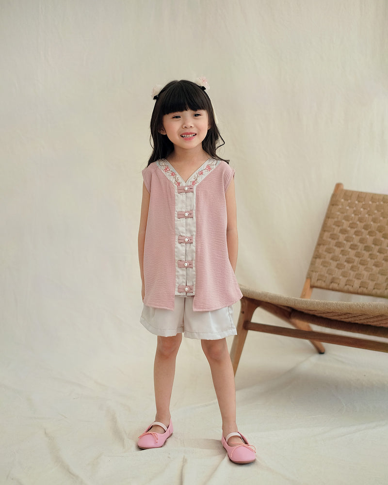 Saia Blouse in Pink