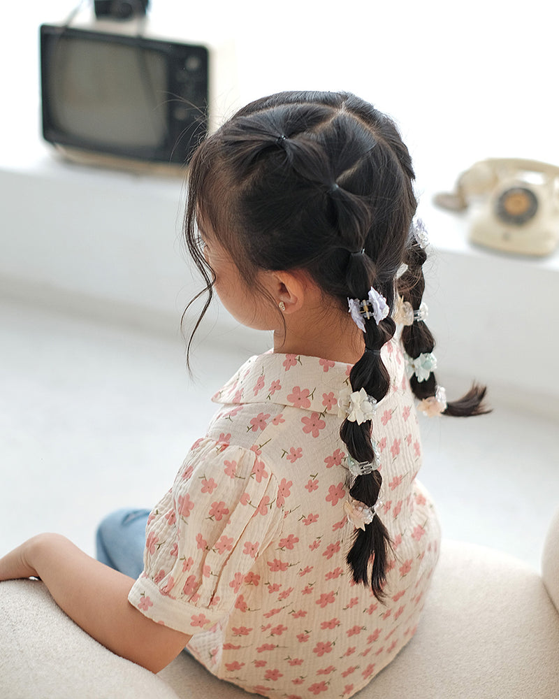Jisu Hairclips in Purple