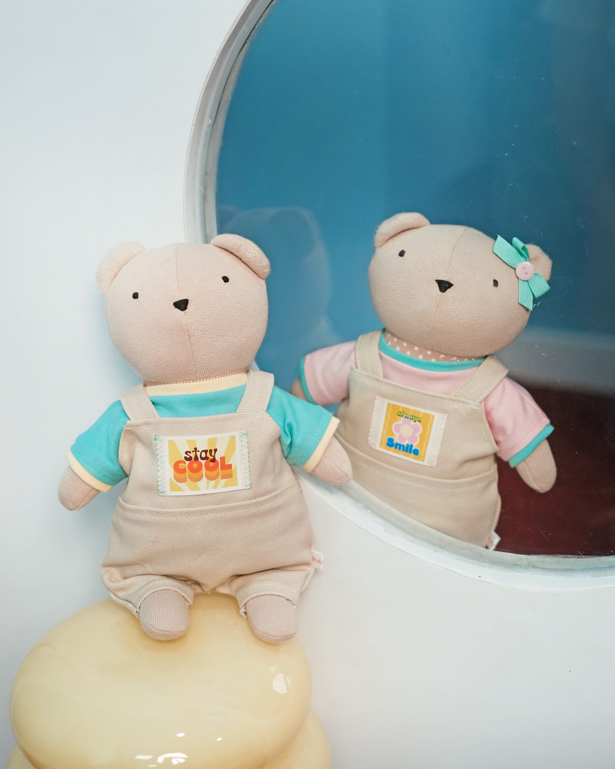 Born To Be Me Bruno & Dolly Bear Doll