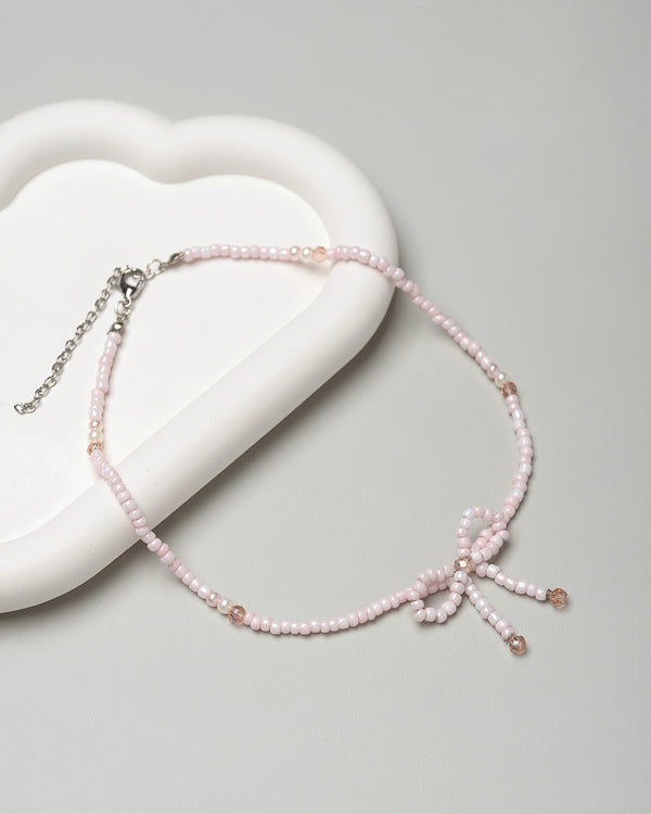 Isabelle Necklace in Pink