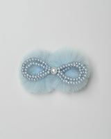 Eloise Tulle Bow in Blue