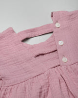 Baby Bridgeton Puffy Dress in Pink