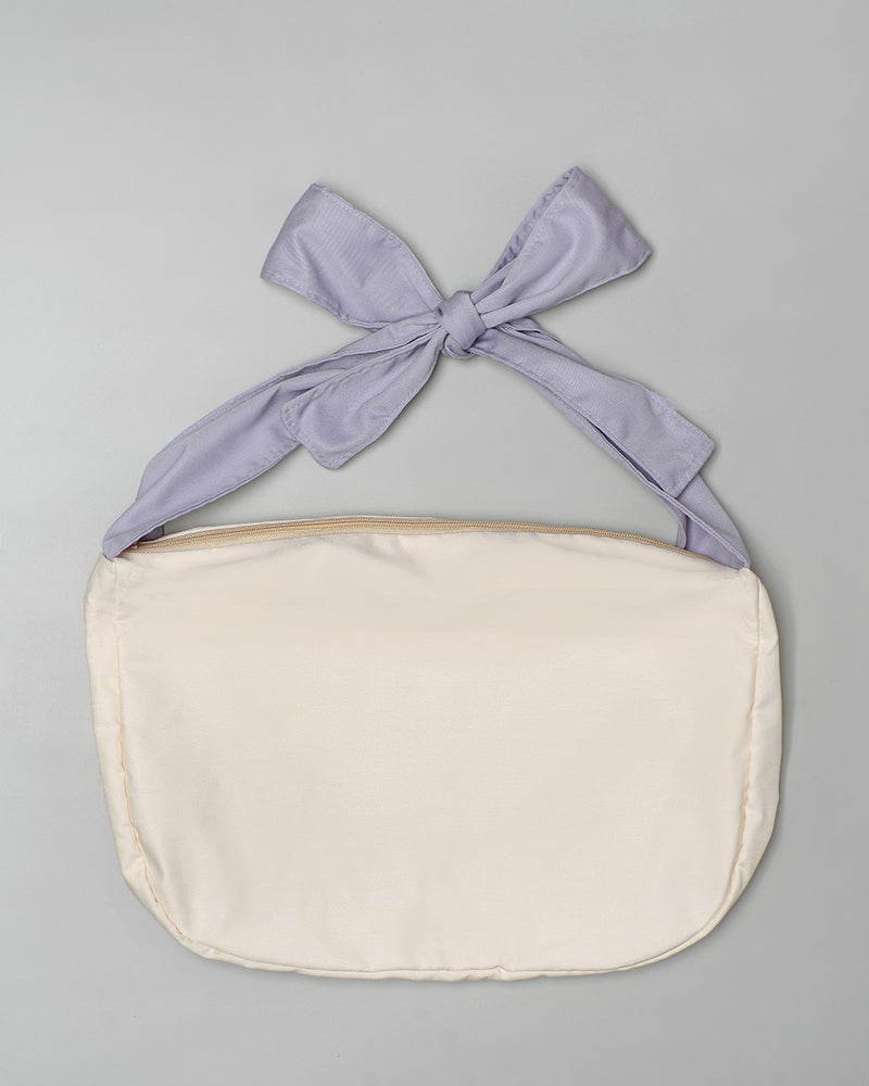 Bow Totebag in Purple