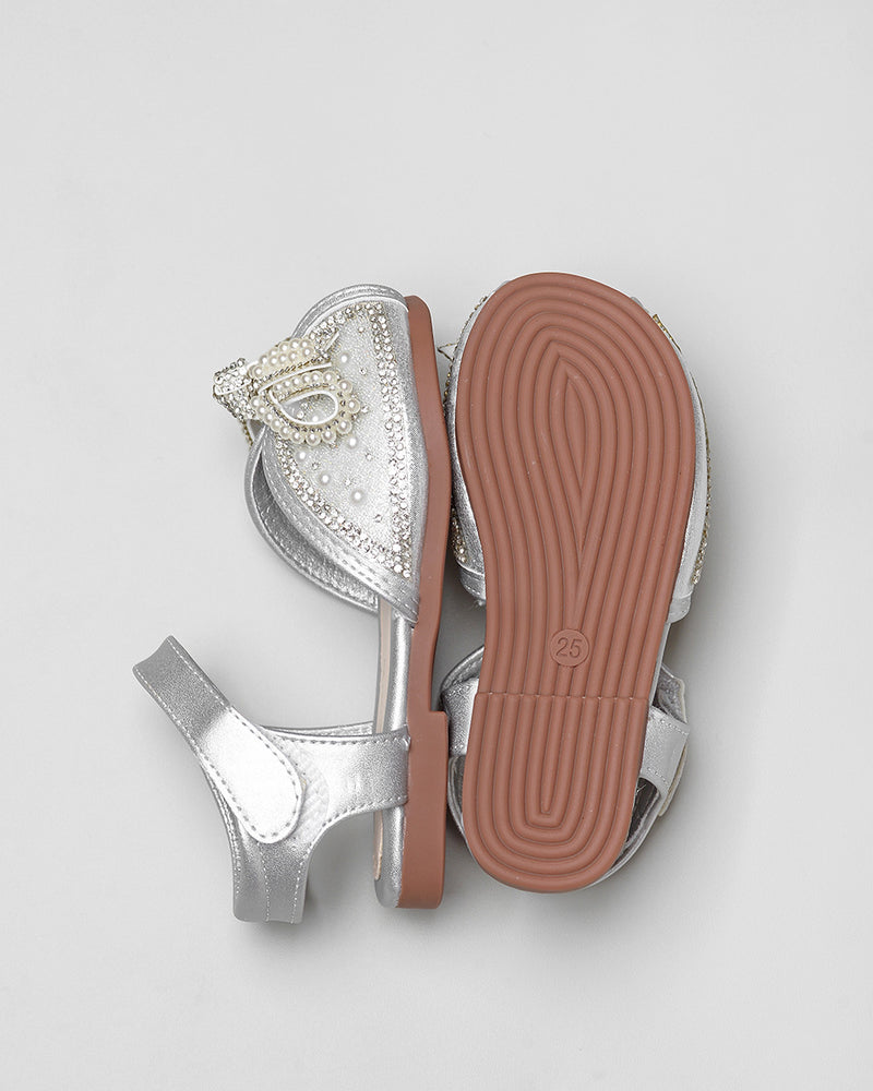 Avra Sandals in Silver