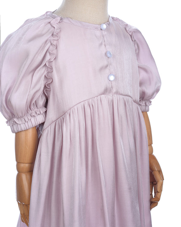 Caralita Shimmer Dress in Lilac