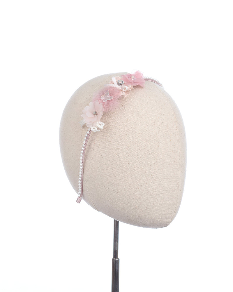 Papillion Headband in Pink