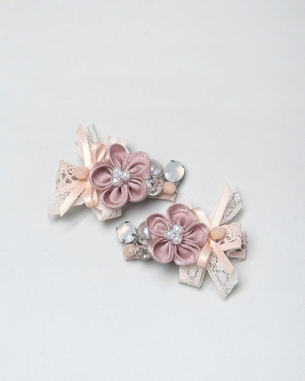 Salma Hairpin in Pink