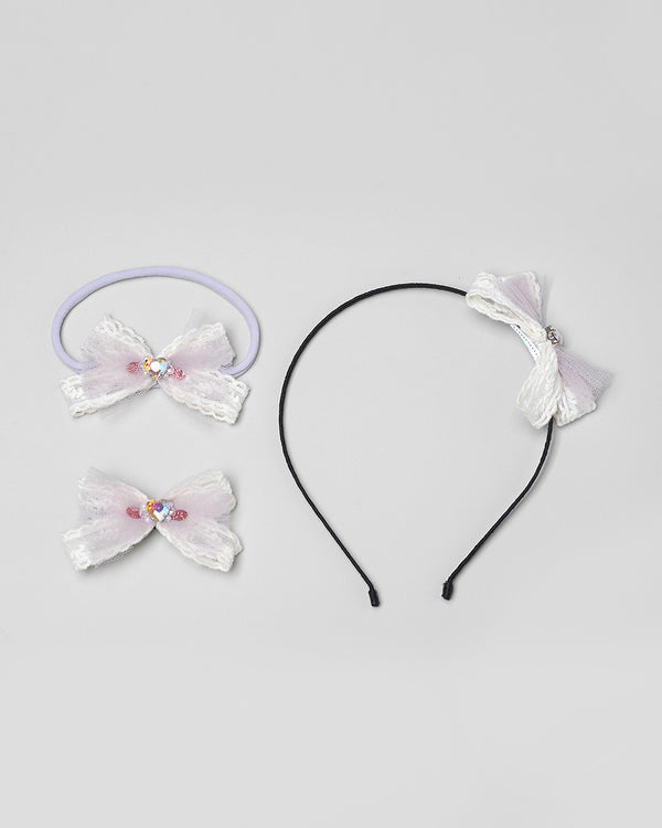 Mina Bow in Lilac
