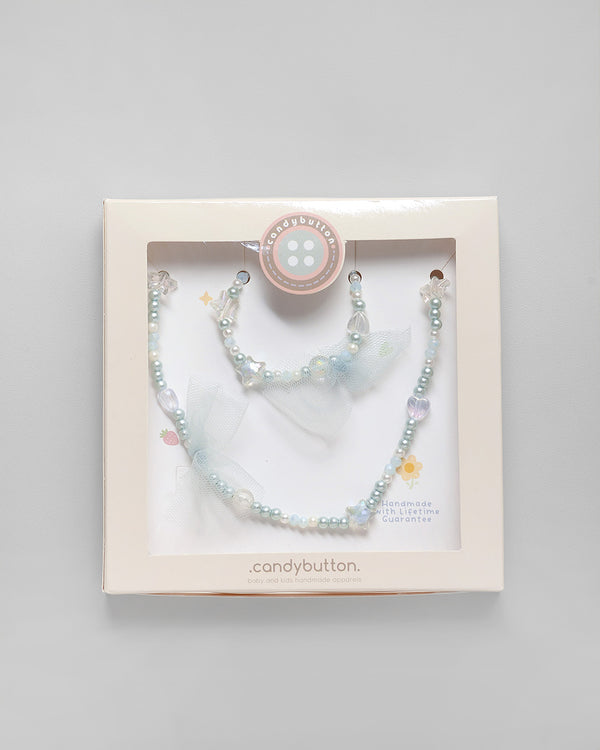 Freia Necklace in Blue