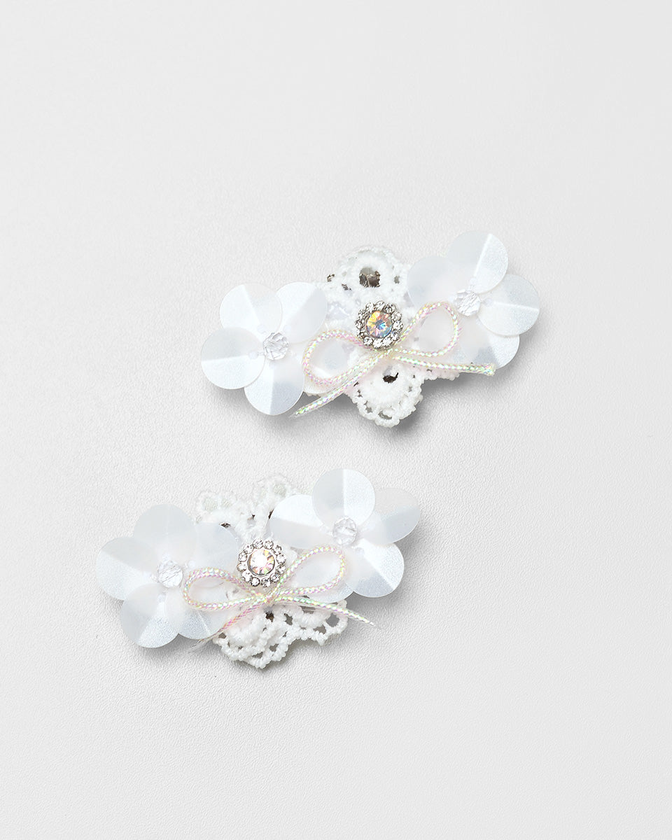 Elmira Shoes Clips in White