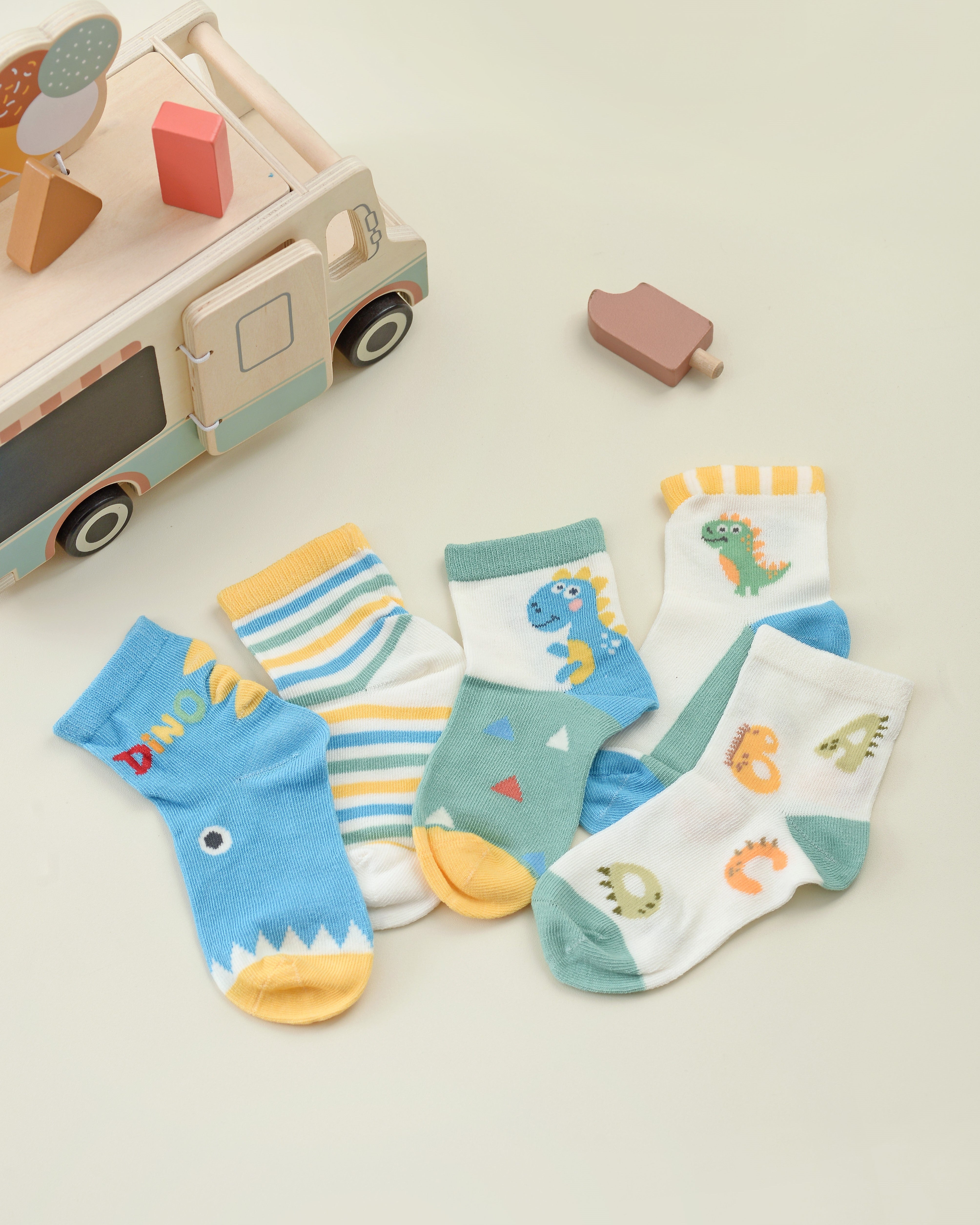 Dino Buddies Socks