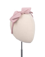Classic Bow Headband in Pink