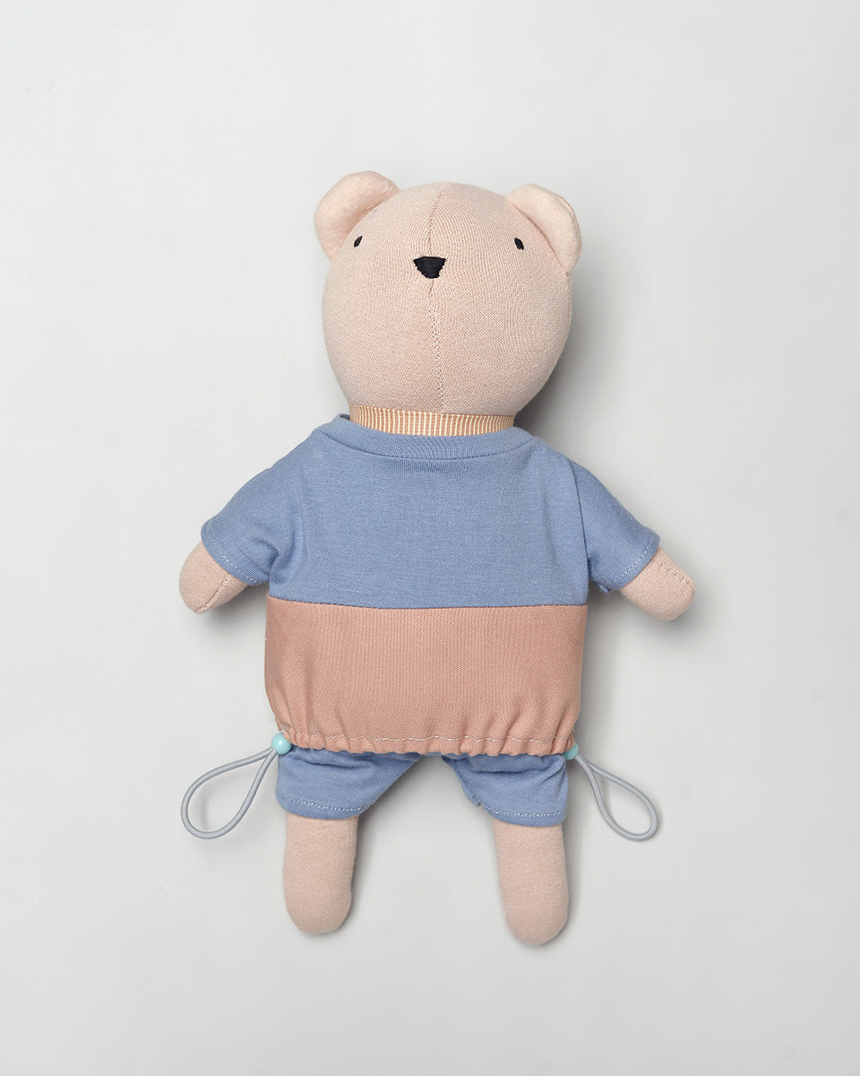 Bruno Bear Doll in Happy Go Lucky Clothes