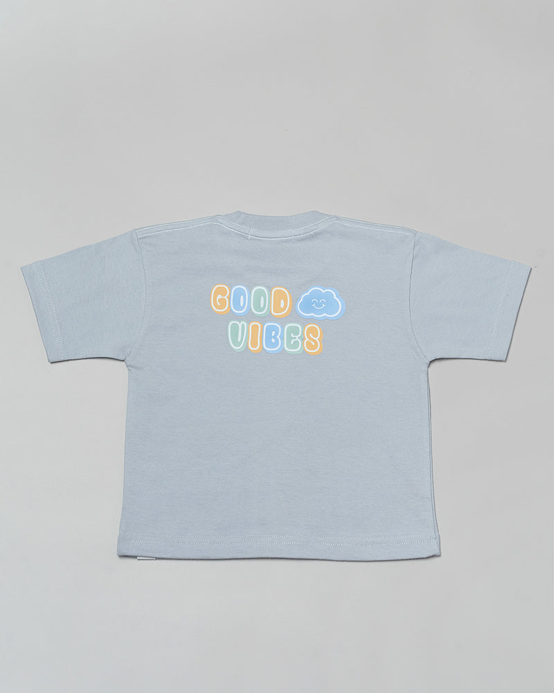 Radiate T-Shirt - Good Vibes in Blue