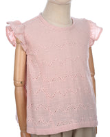 Penelope Pleated Blouse in Pink