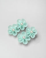 Peony Hairpin in Mint