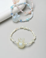 Bunny Bracelet in Pearl