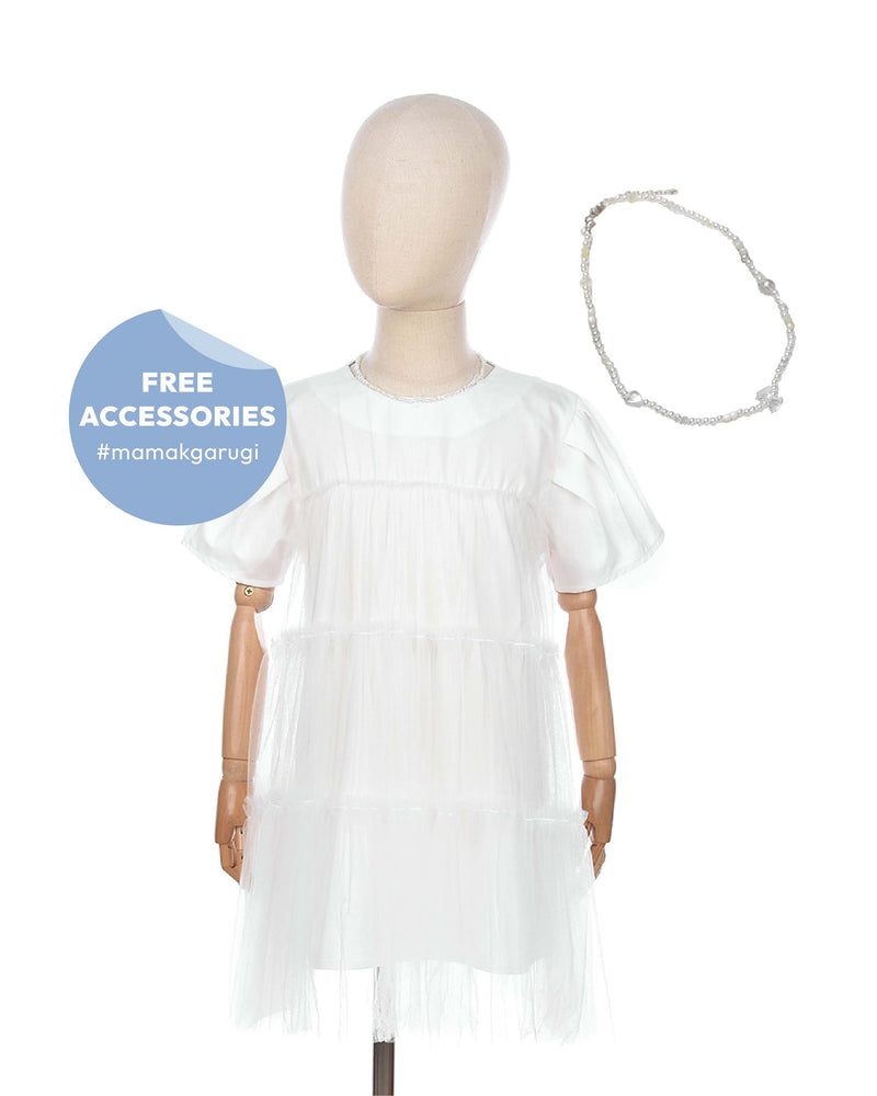 Portia Tutu Dress in White