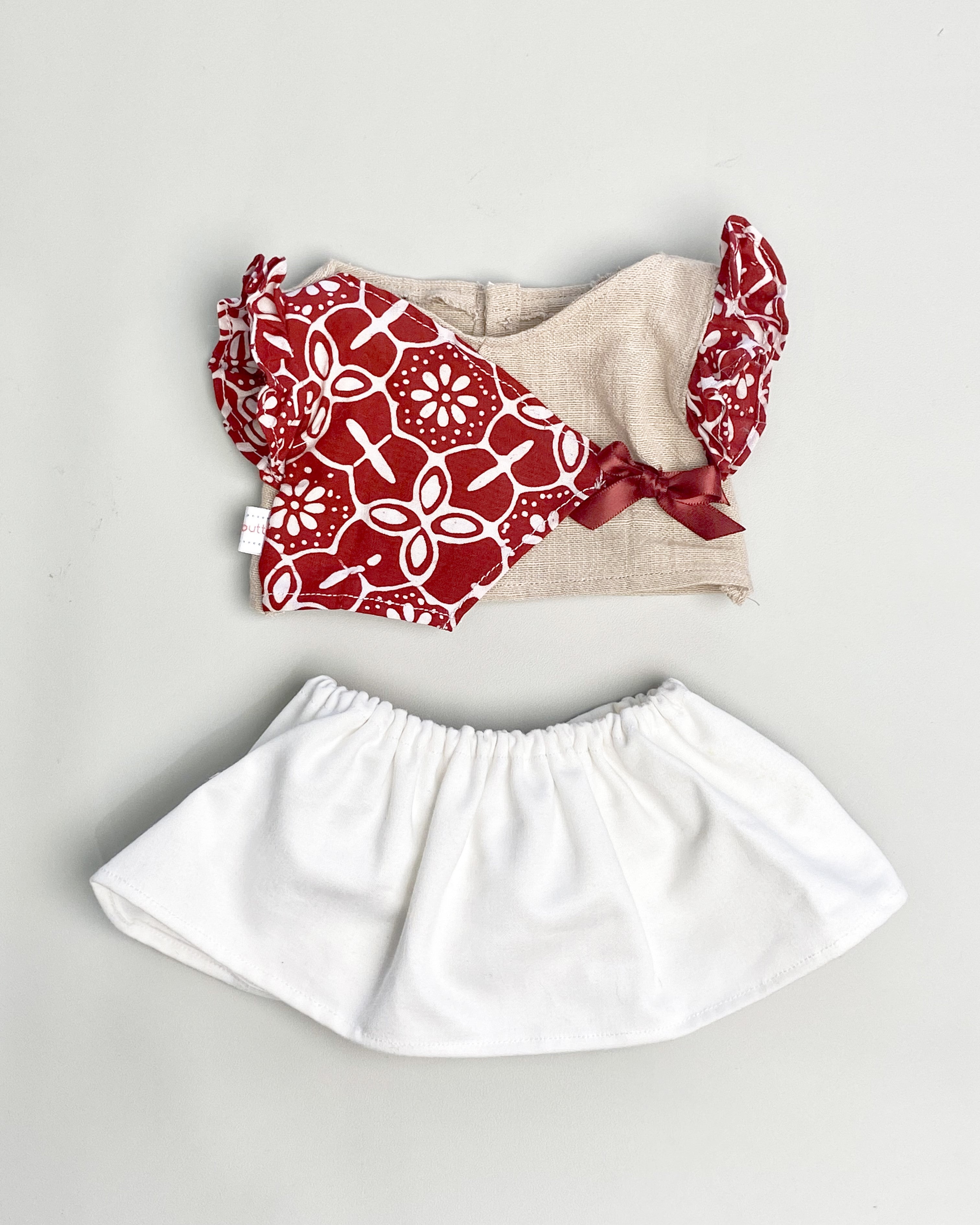 Gempita Bear Clothes in Red