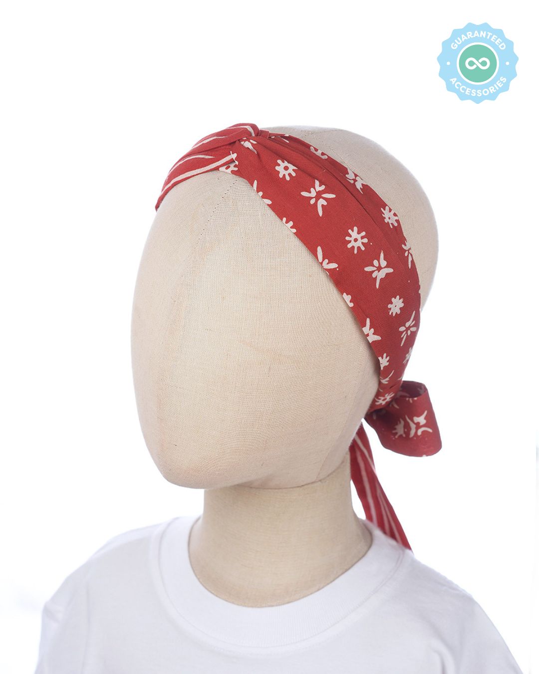 Sukacita Tie Headband in Red