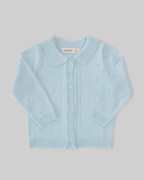 Diane Cardigan in Baby Blue