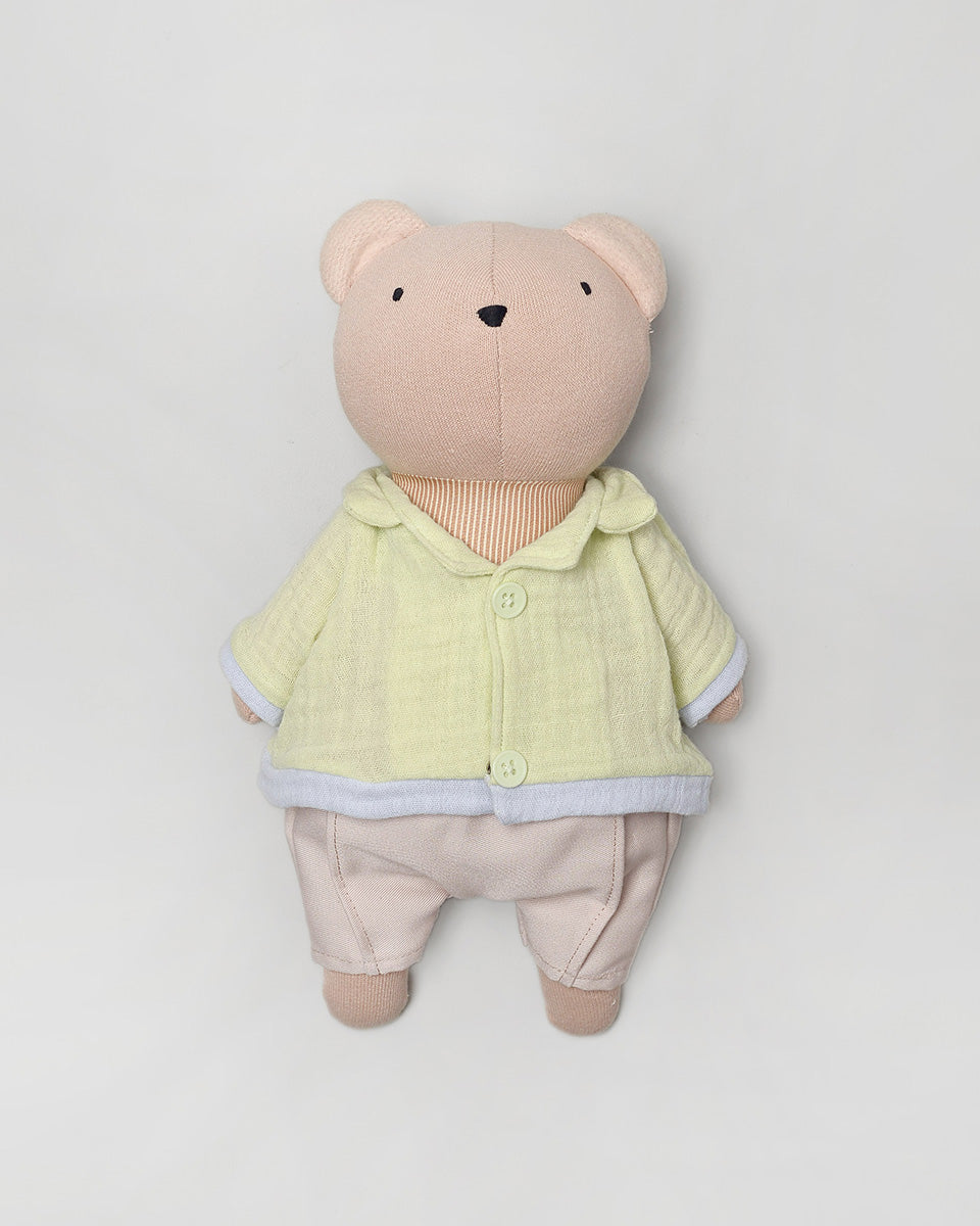 Bruno Bear Doll in Ice Pop Clothes