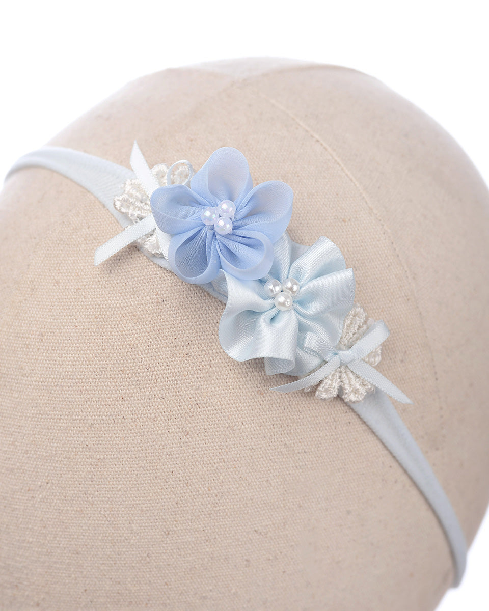 Caramelina Joy Baby Headband in Blue