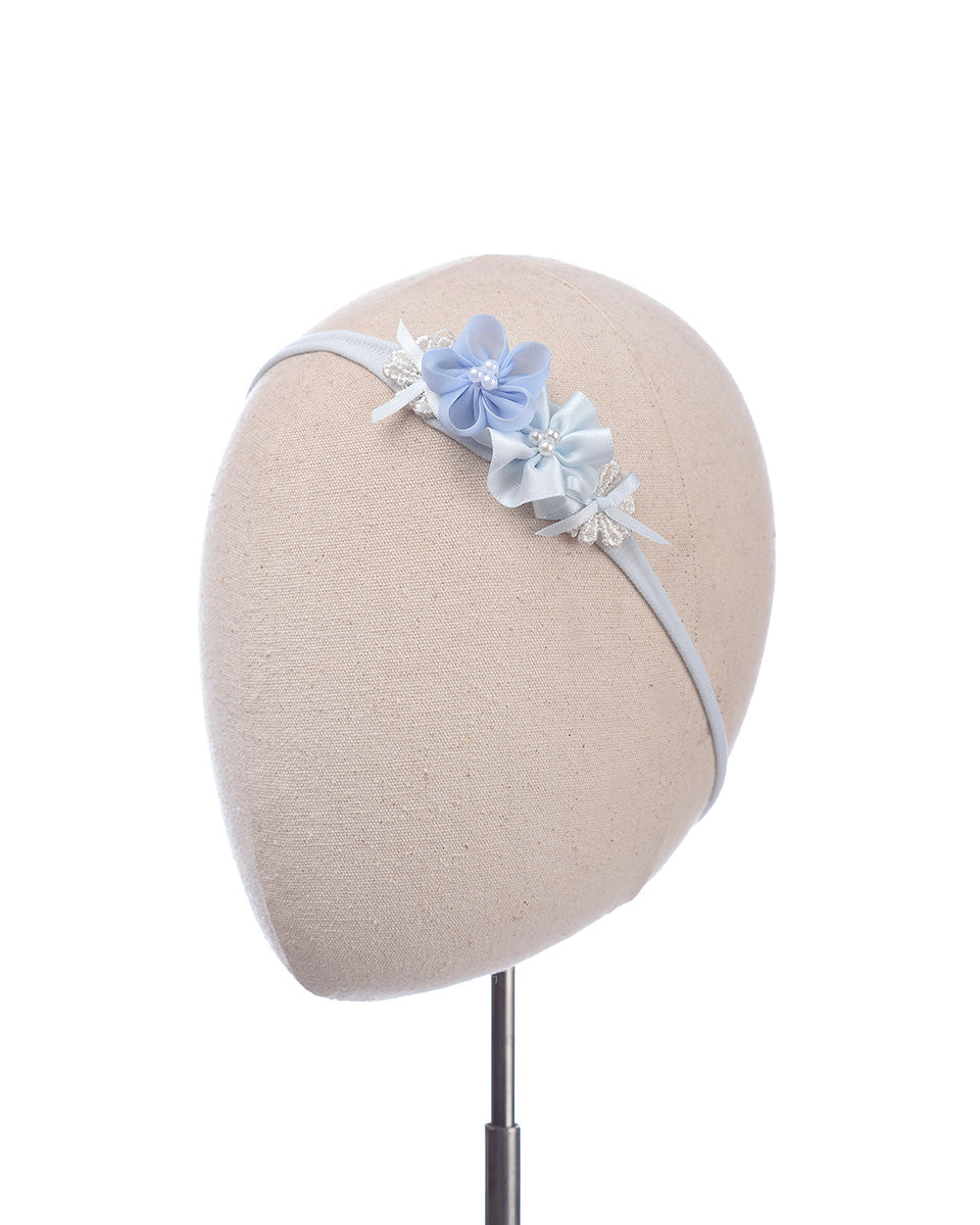 Caramelina Joy Baby Headband in Blue