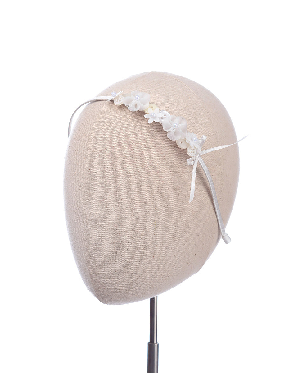 Sugarpie Star Headband in White