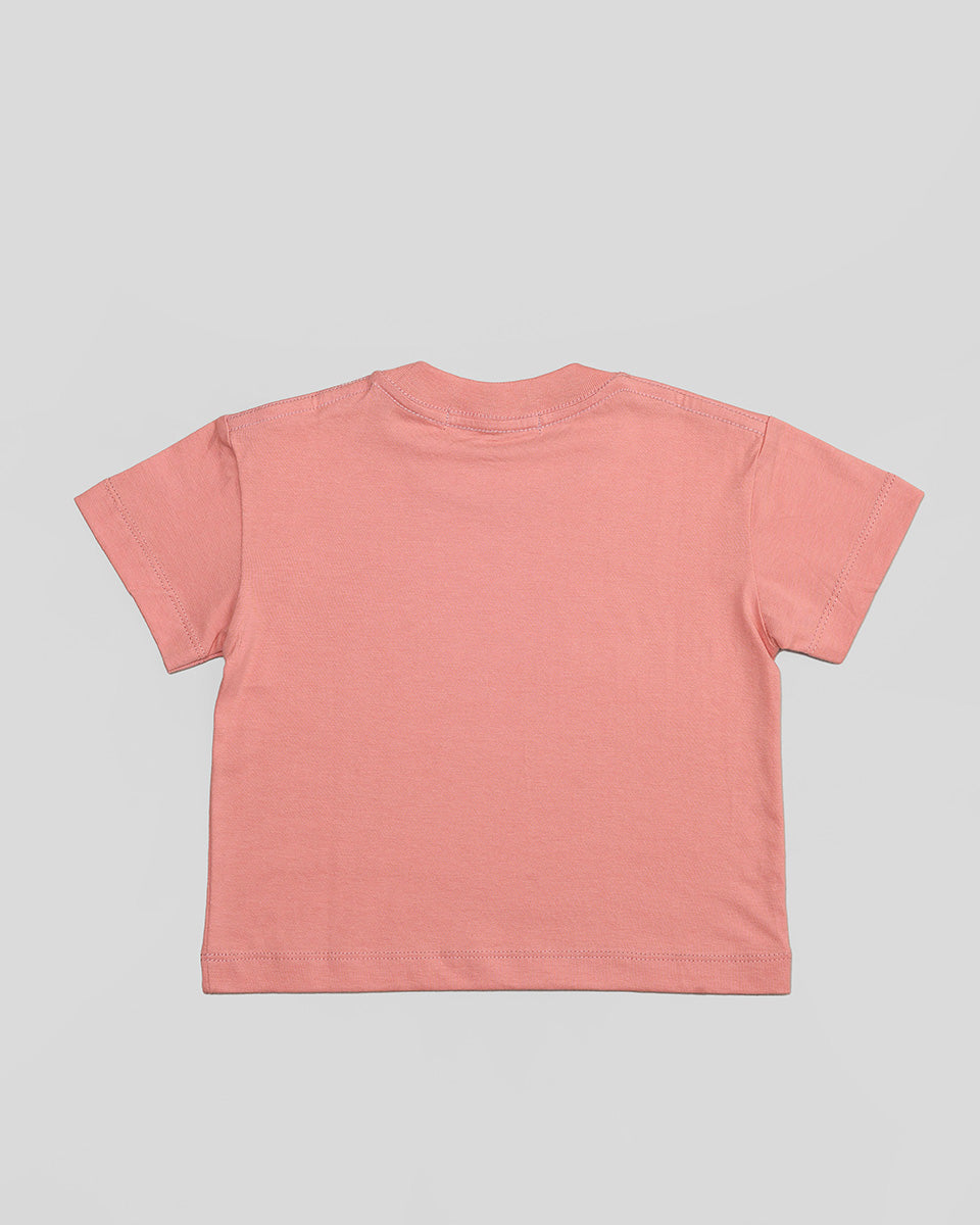 Three Buddies T-Shirt in Coral