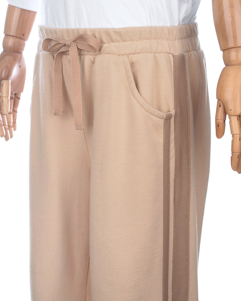 Ace Wide Leg Pants in Cream