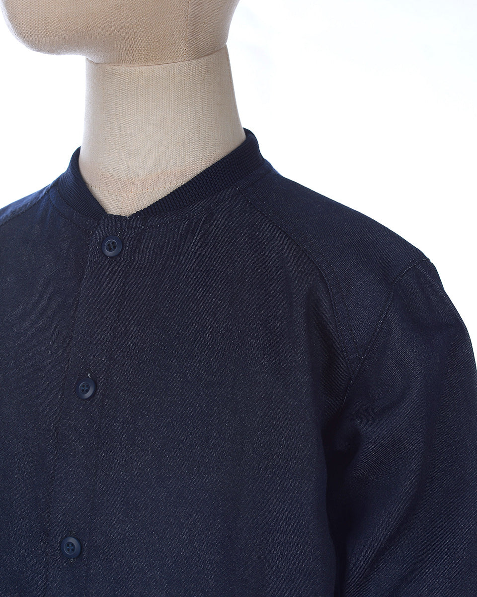 Crimson Boy Shirt in Denim