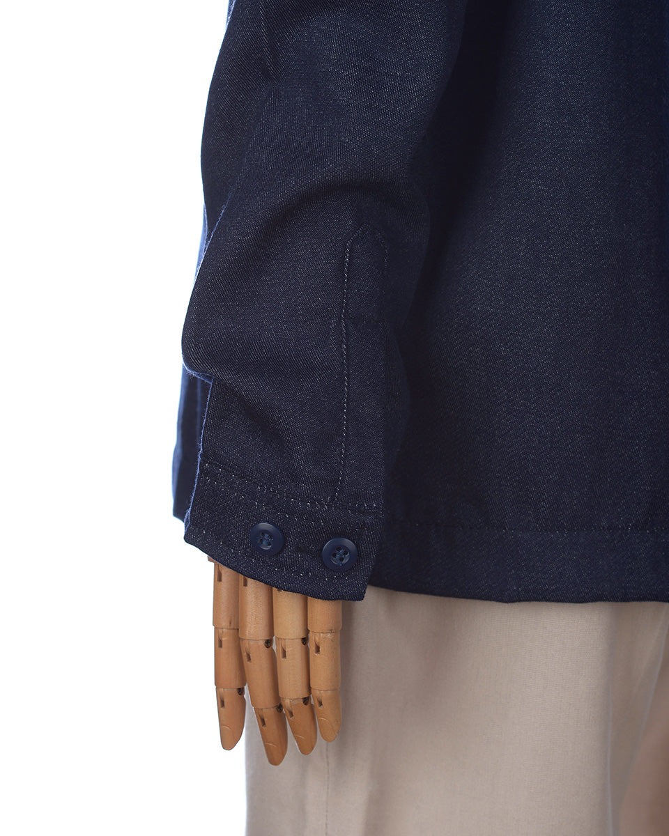 Crimson Boy Shirt in Denim