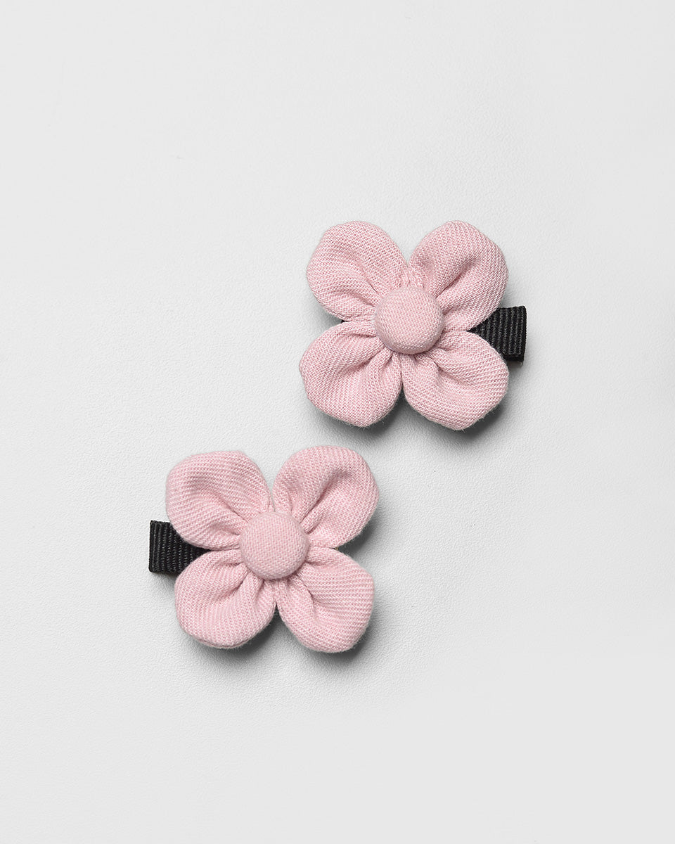 Tinsley Flower Hairpin in Pink