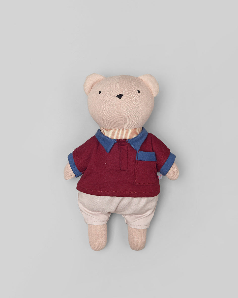 Bruno Bear Doll in Lusien Clothes