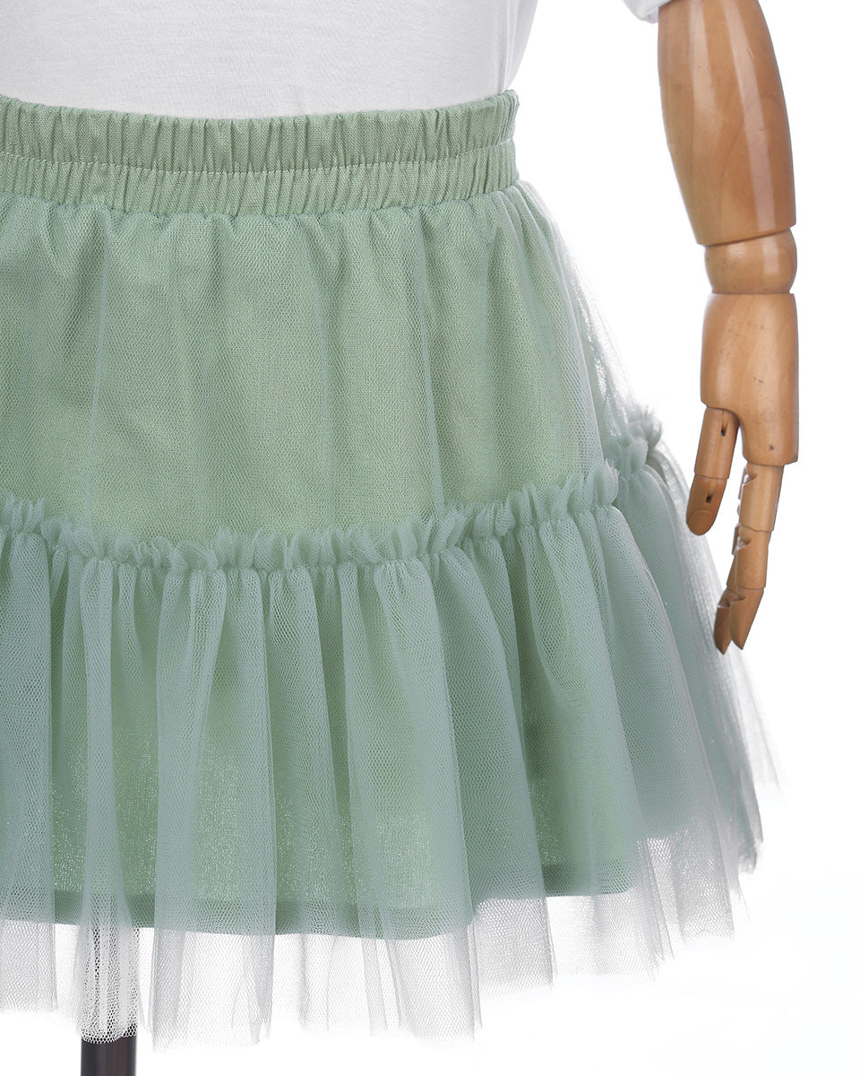 Rui Tutu Skirt in Soft Green