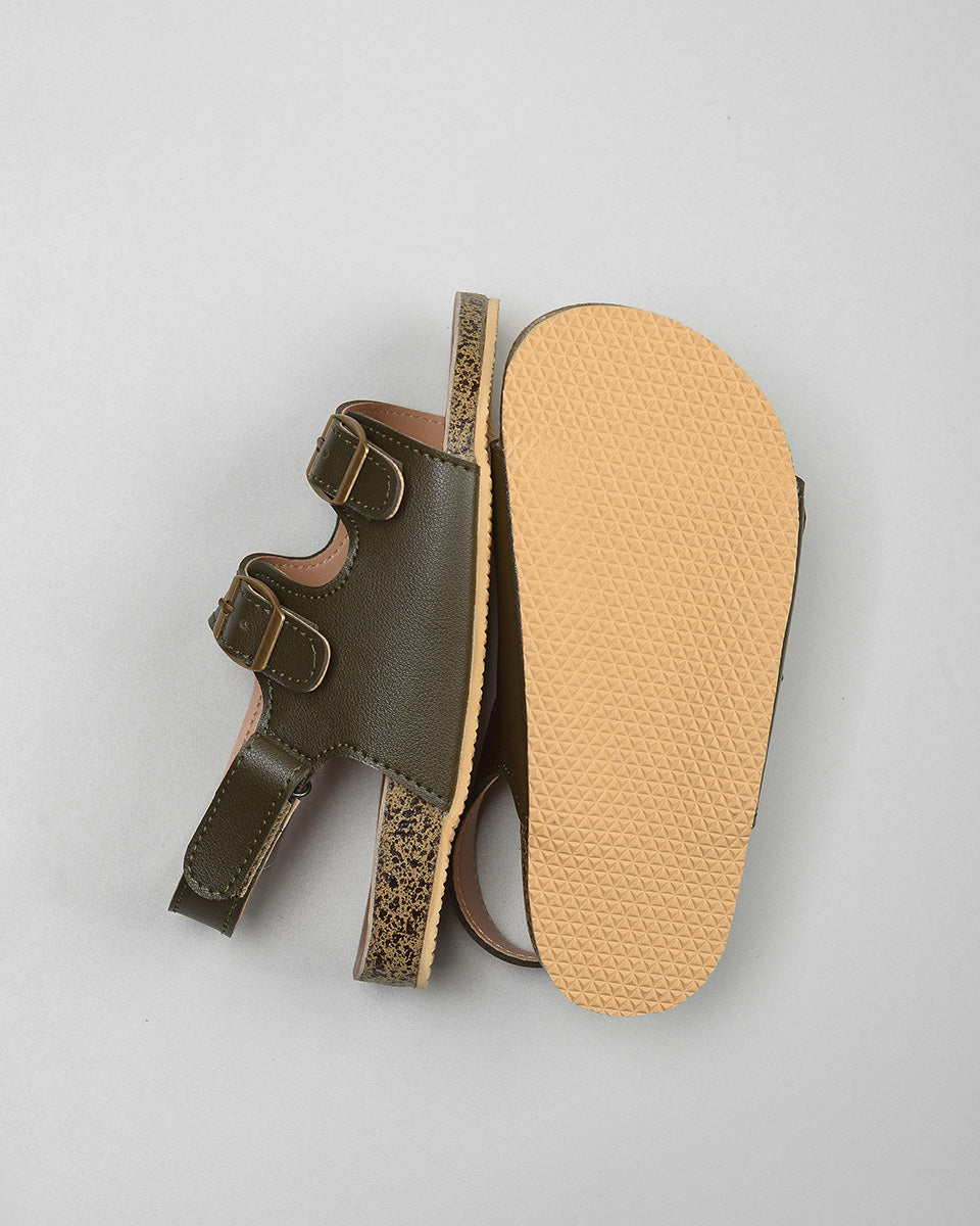 Rocco Sandals in Olive
