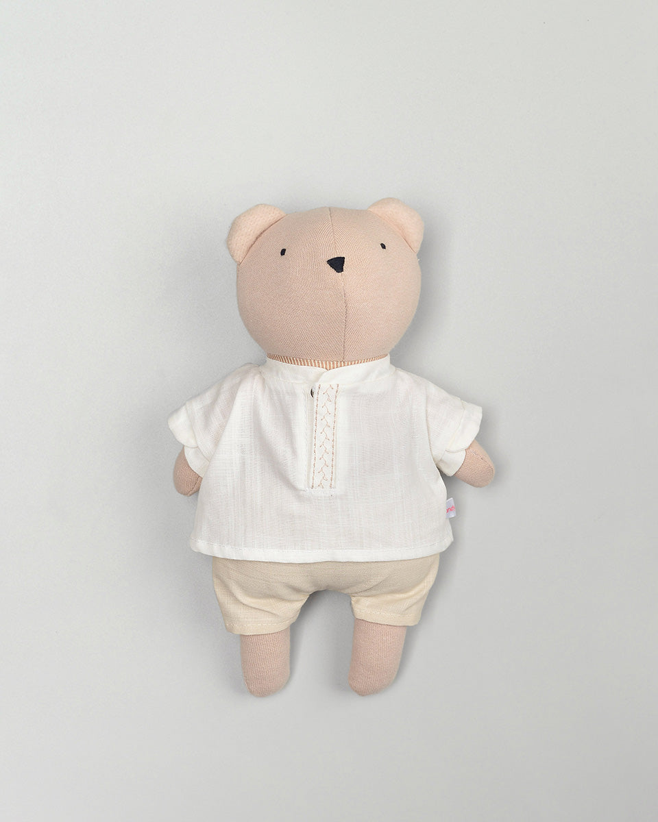 Bruno Bear Doll in Maheer Clothes
