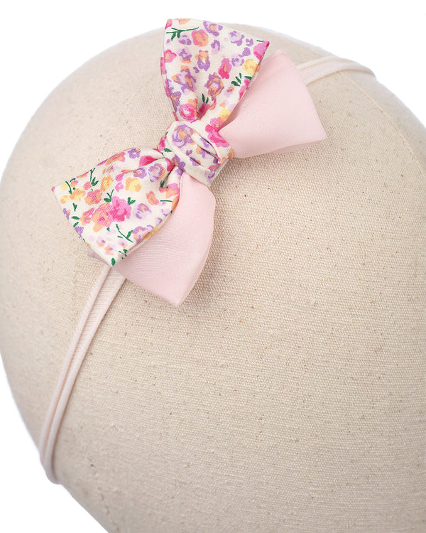 Emilia Windmill Bow in Pink