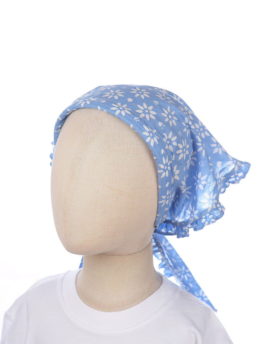 Ceria Kerchief in Blue