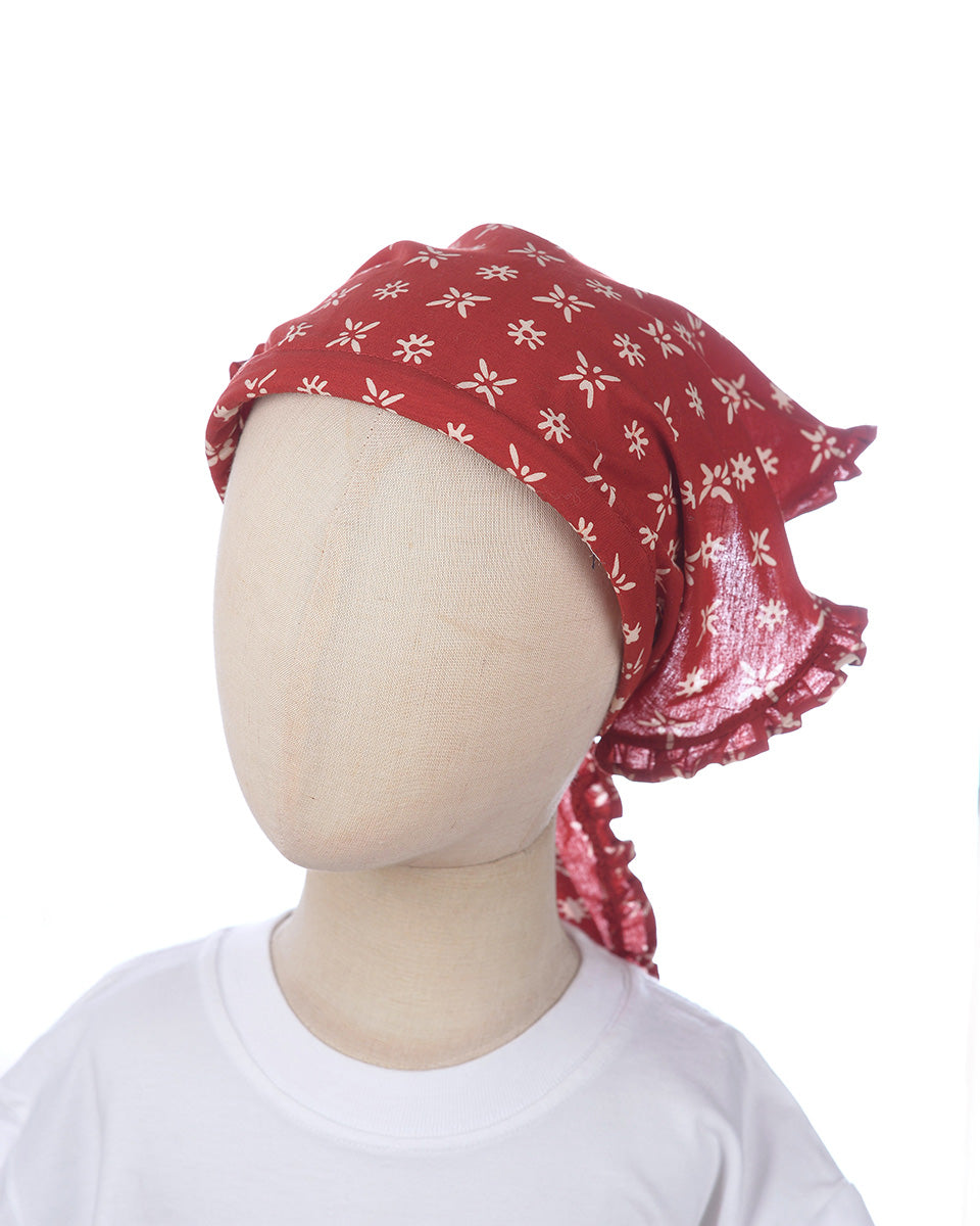Ceria Kerchief in Red