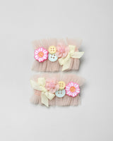 Nina Hairpin in Pink