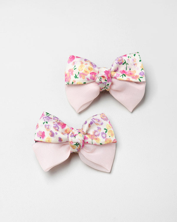 Mili Windmill Bow in Pink