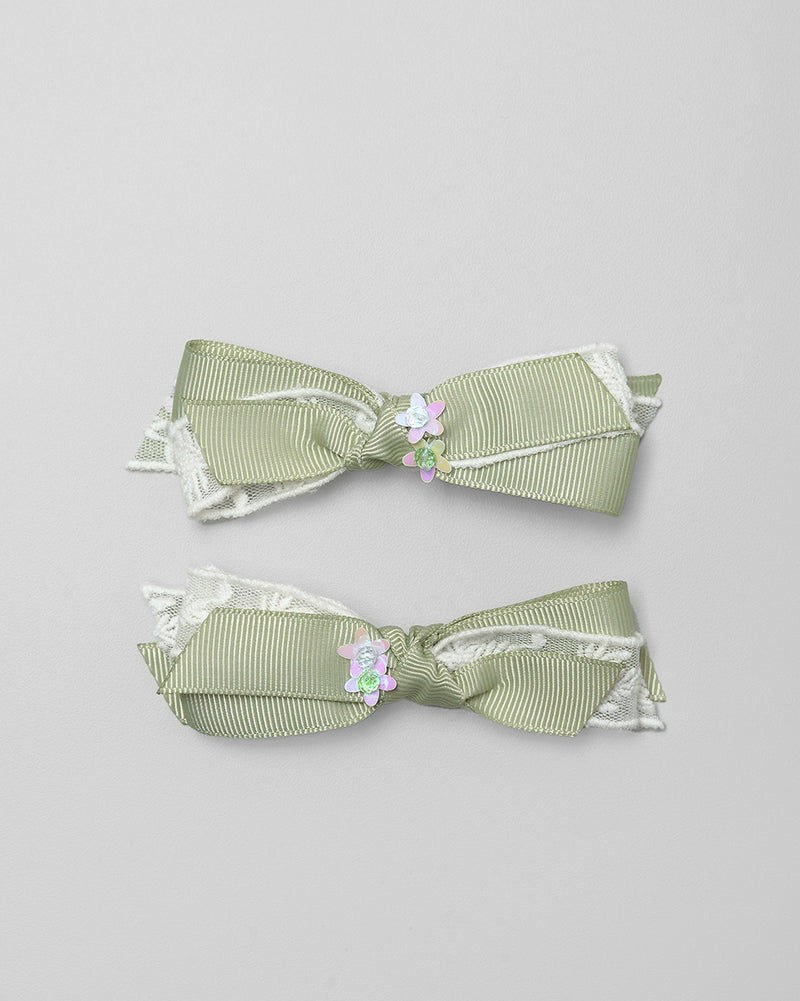 Ayu Bow in Green