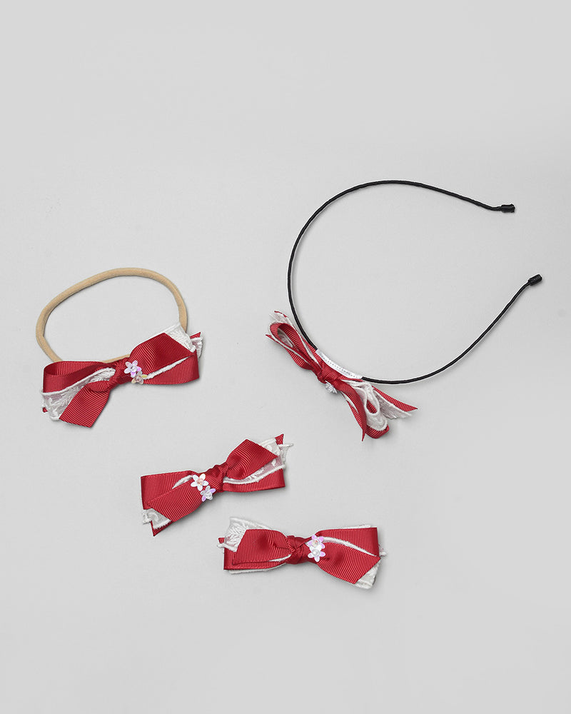 Ayu Bow in Red